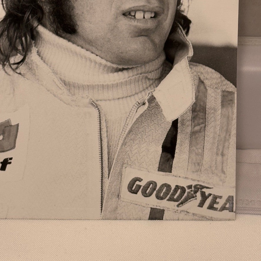 Vintage Racing Photo Jackie Stewart Grand Prix Race Jutta Fausel