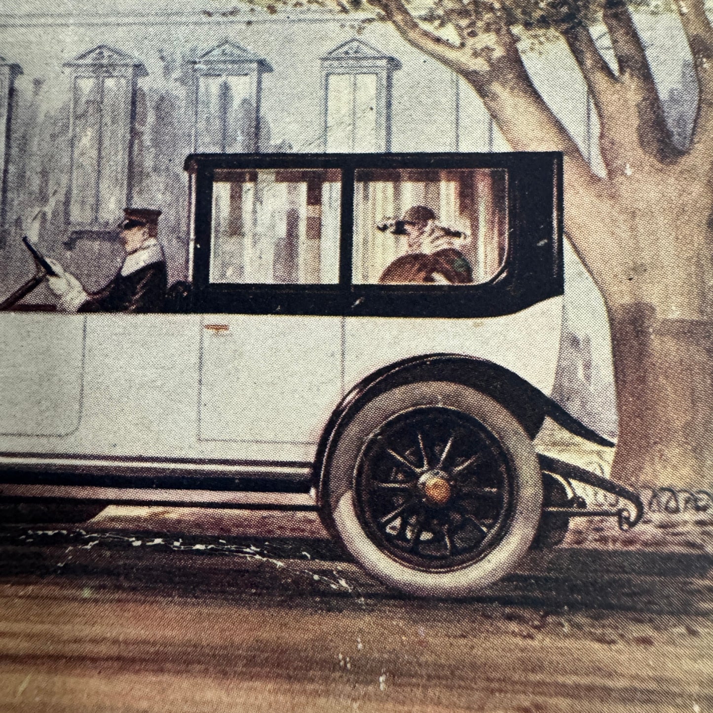 Fabbrica Automobili Torino Vintage Car Automobile Postcard Post Card Italian