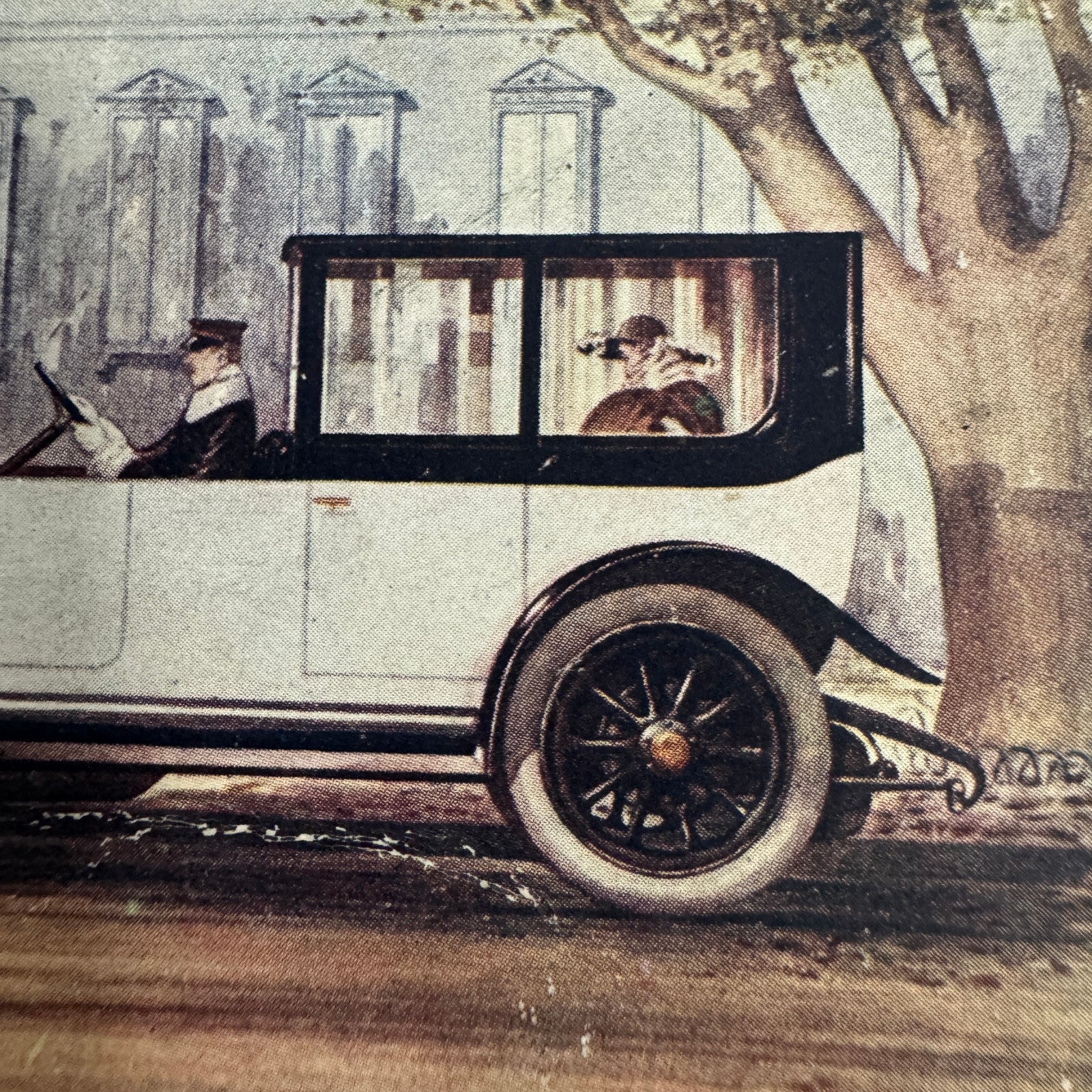 Fabbrica Automobili Torino Vintage Car Automobile Postcard Post Card Italian
