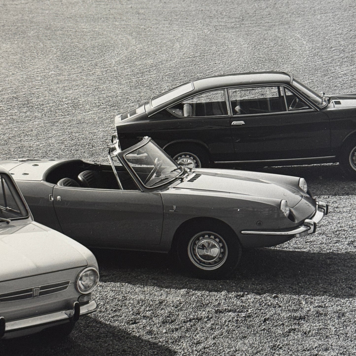 FIat 850 Special 850 Coupe and 850 Spider Factory Press Photo Photograph Print