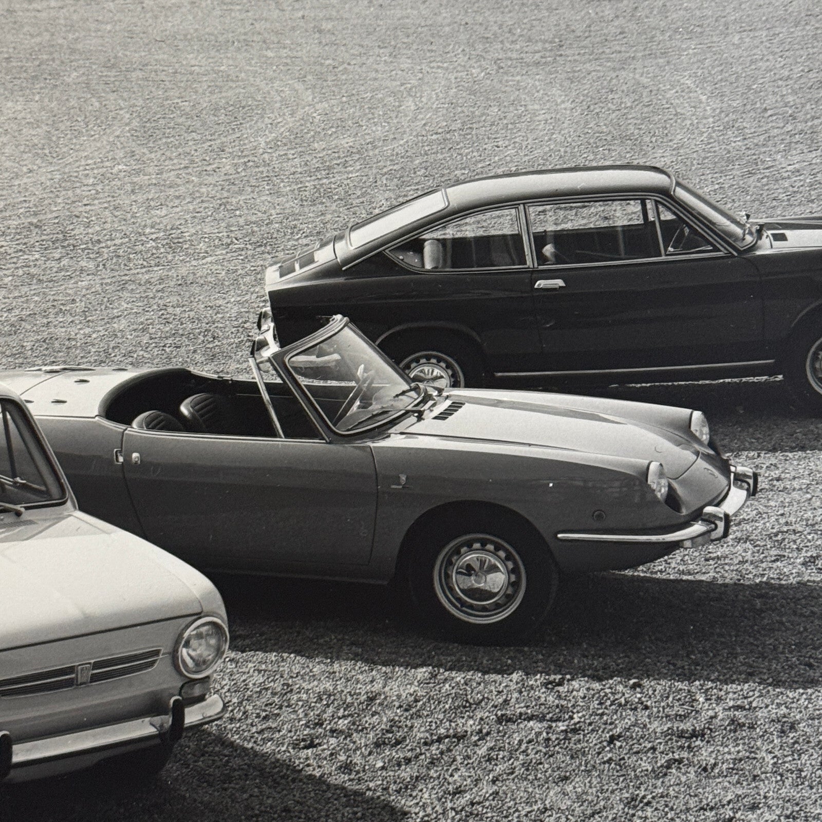 FIat 850 Special 850 Coupe and 850 Spider Factory Press Photo Photograph Print