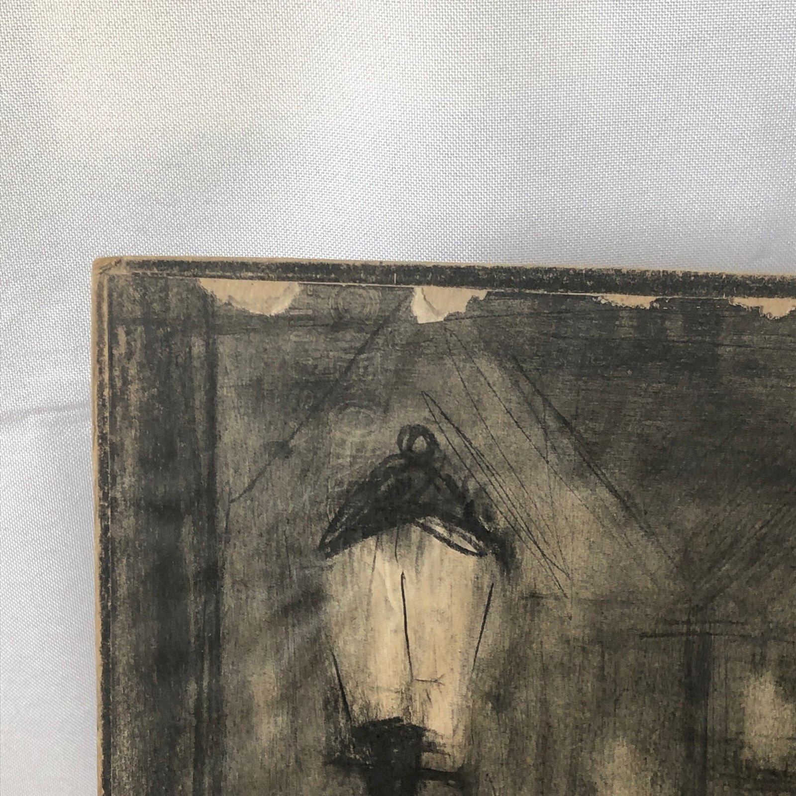 Vintage Illustration Art Artwork Artist Arthur E Sudler Antique Car Carriage