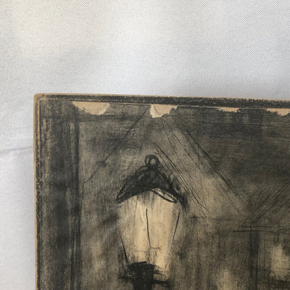 Vintage Illustration Art Artwork Artist Arthur E Sudler Antique Car Carriage