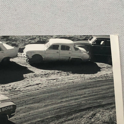 Vintage Racing Photo Photograph Oscar Cabalen Ford Mustang Argentina Rally ? 