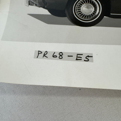 Vintage Ford Thunderbird Photo Photograph Print Floyd Clymer