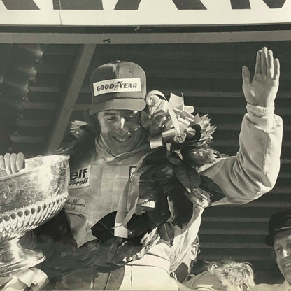 1973 South African Grand Prix Racing Photo Photograph - Jackie Stewart Win 
