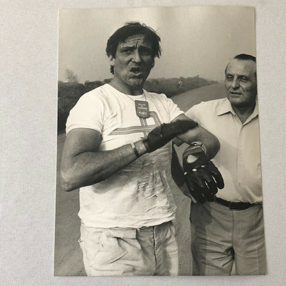 Vintage Rally Racing Photo Photograph 1974 Rallye du Bandama Drivers 