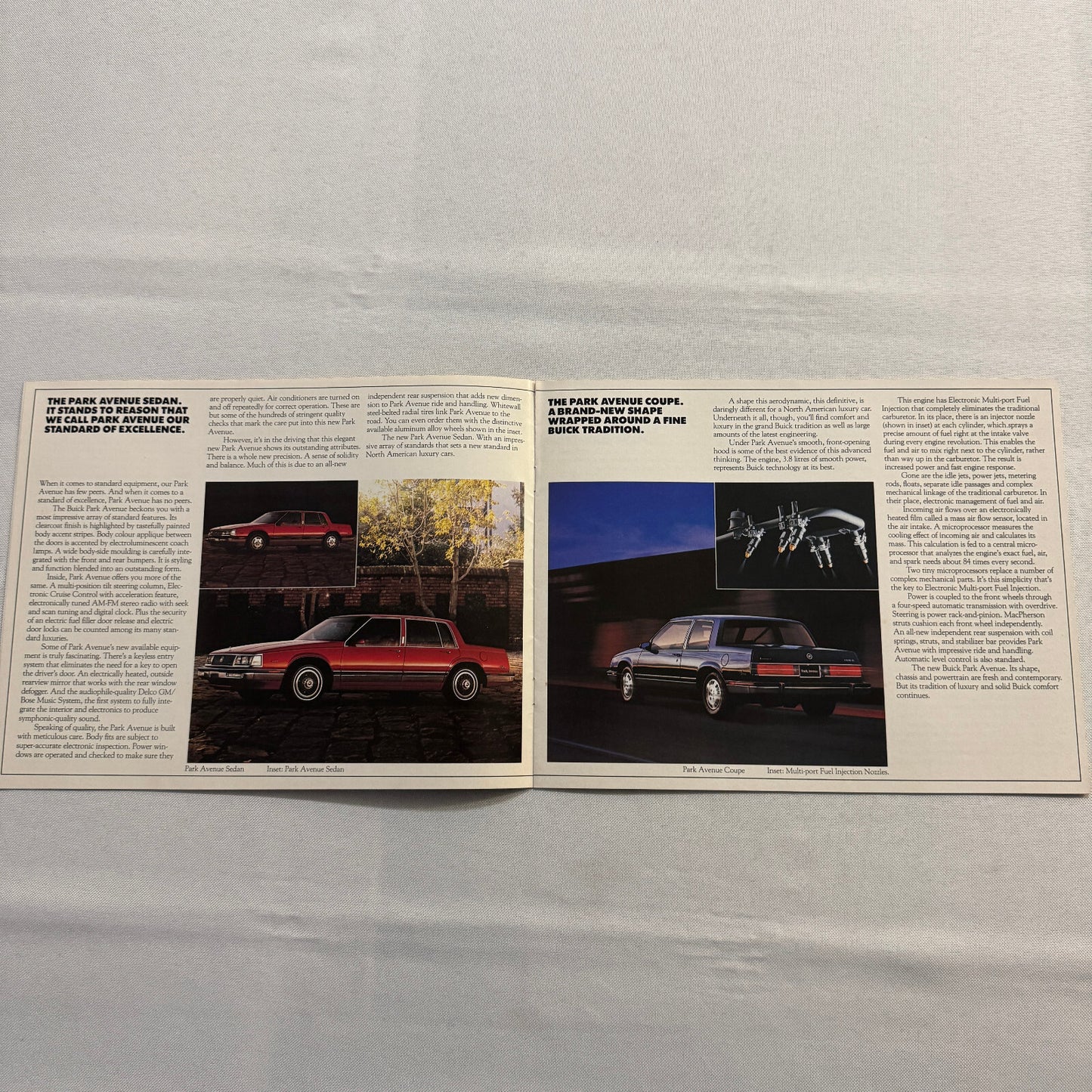 1985 Buick Electra Car Sales Brochure Catalog Coupe Sedan Vintage
