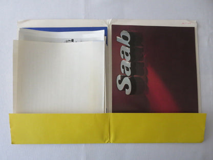 1977 Saab Press Kit Brochure w/ Photos 99 EMS 99 GLE 99 GL 2 4 5 Door 