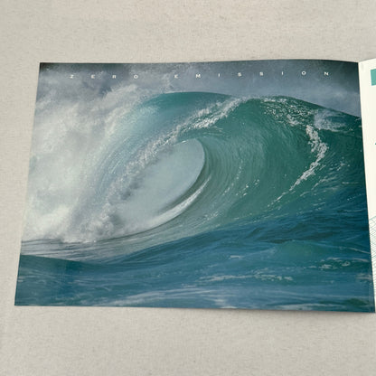 Bertone Concept Car Zero Emission Record Land Speed Car Sales Brochure Catalog