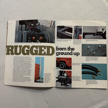 International Paystar 5000 Series Truck Sales Brochure Catalog F-5050 F-5070 +