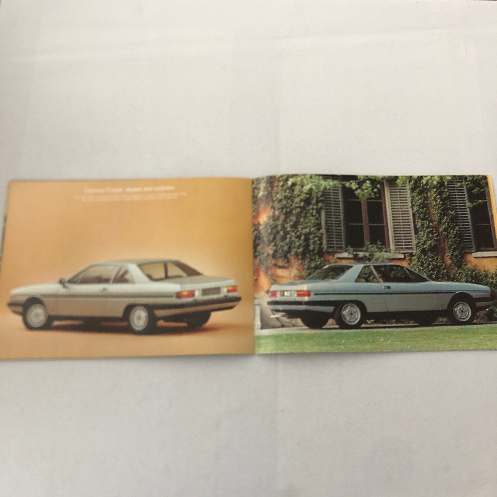 Lancia Gamma Coupe Car Sales Brochure Catalog GERMAN TEXT