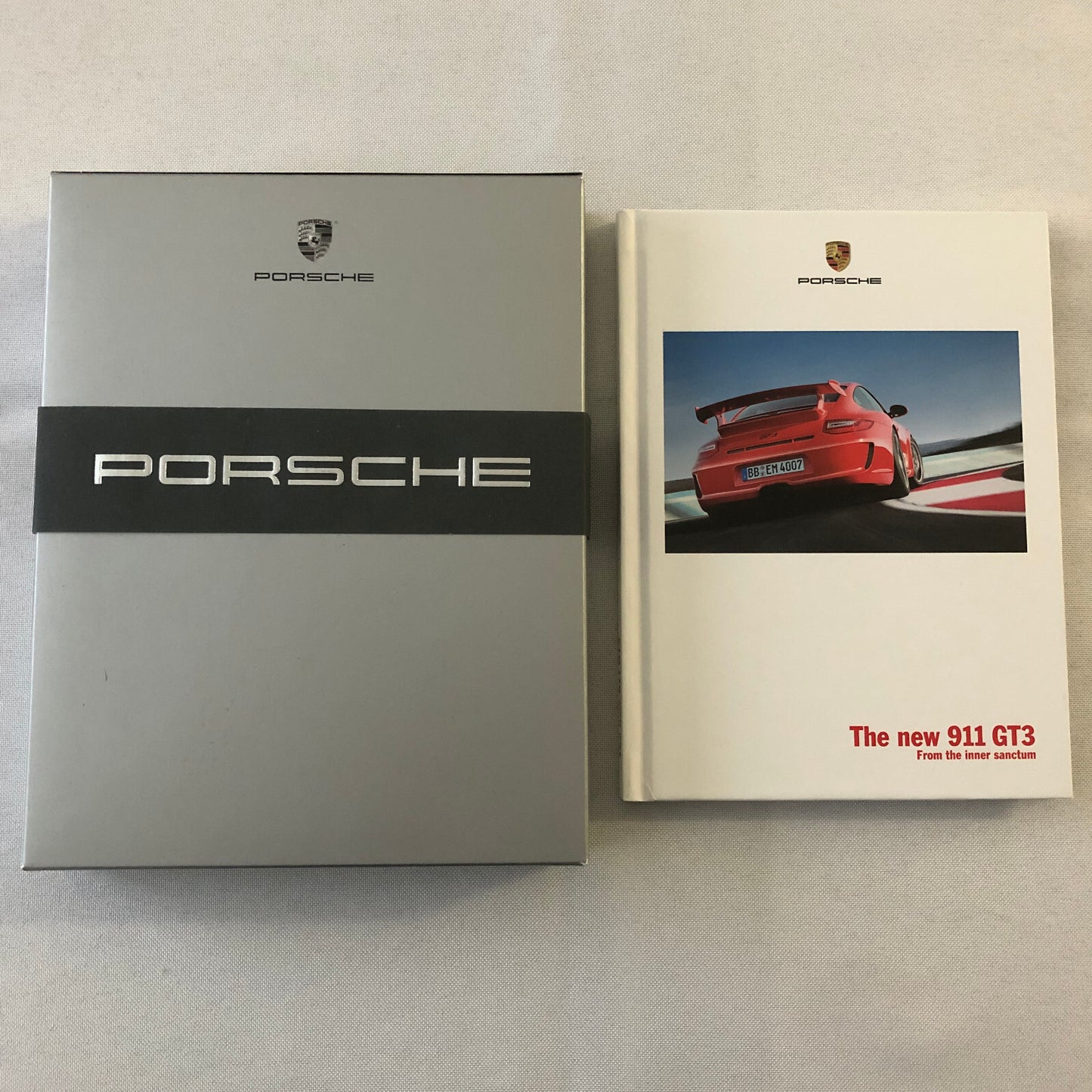 Porsche 911 GT3 Sales Brochure Catalog Presentation Box 2009