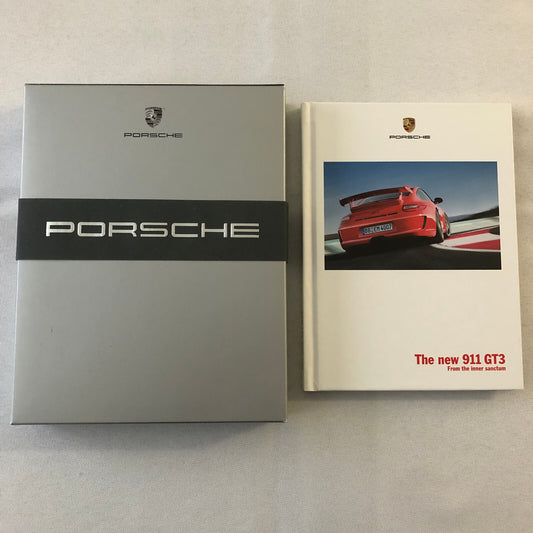 Porsche 911 GT3 Sales Brochure Catalog Presentation Box 2009