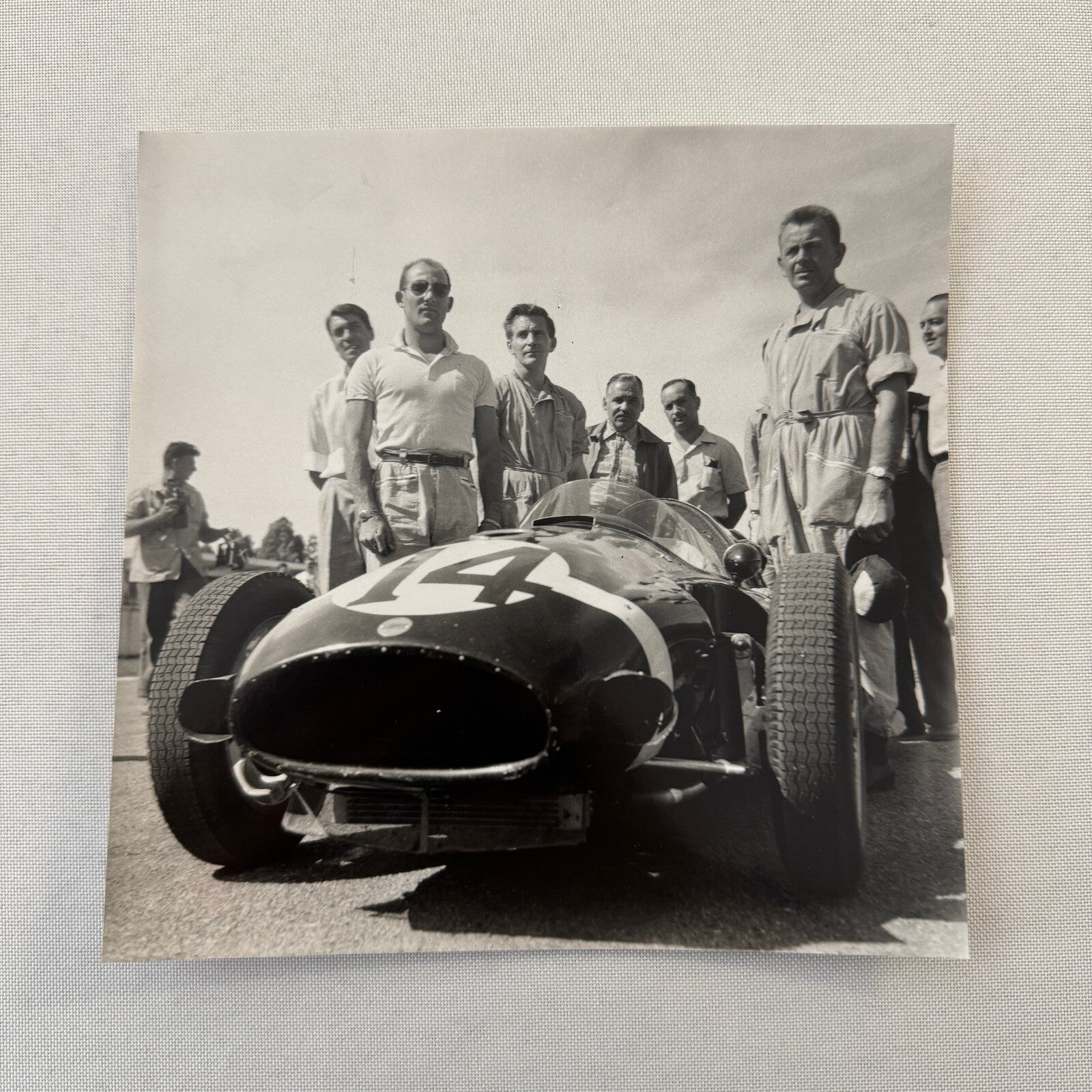 Stirling Moss Copper Climax T43 Argentine Grand Prix Racing Photo Photograph