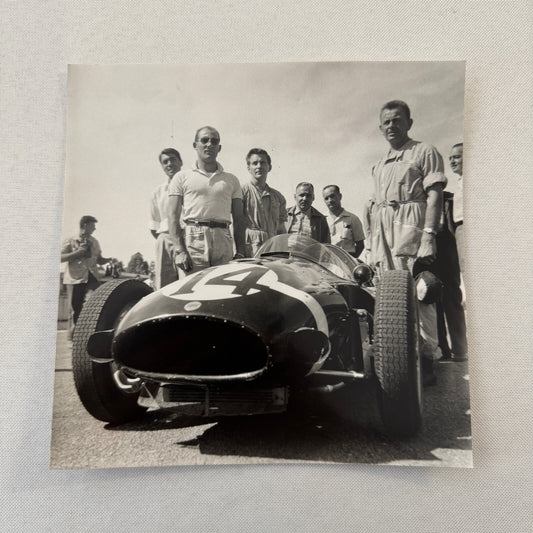 Stirling Moss Copper Climax T43 Argentine Grand Prix Racing Photo Photograph