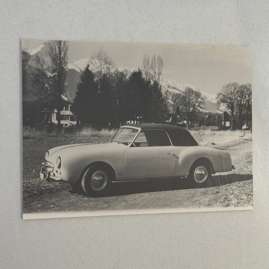 Carrosserie Beutler Coachbuilder Volkswagen Karmann Ghia Car Photo Photograph