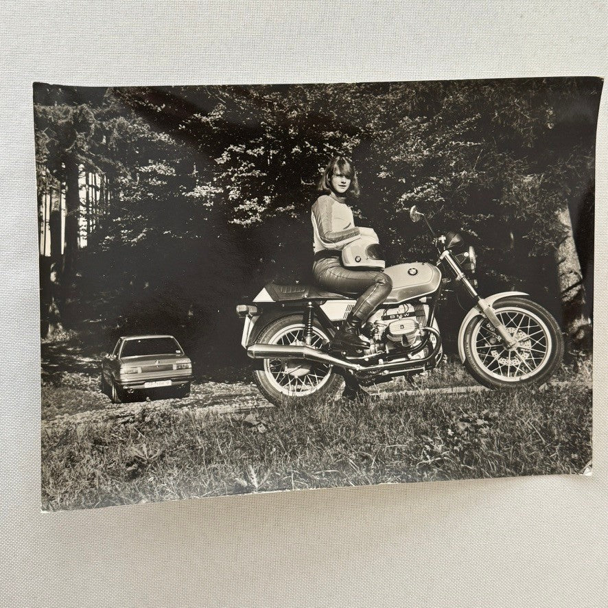 BMW R45 and R65 Motorcycle Bike Factory Press Photo Photograph Print Germany