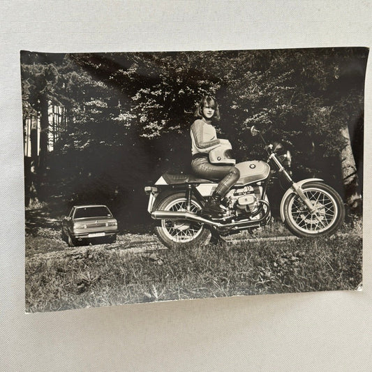 BMW R45 and R65 Motorcycle Bike Factory Press Photo Photograph Print Germany