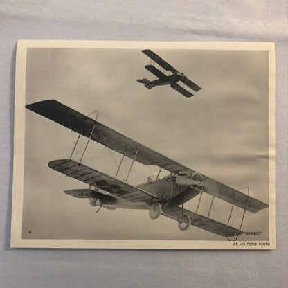 United States Air Force Curtiss Jennies Photo Print Vintage Airplane Aircraft