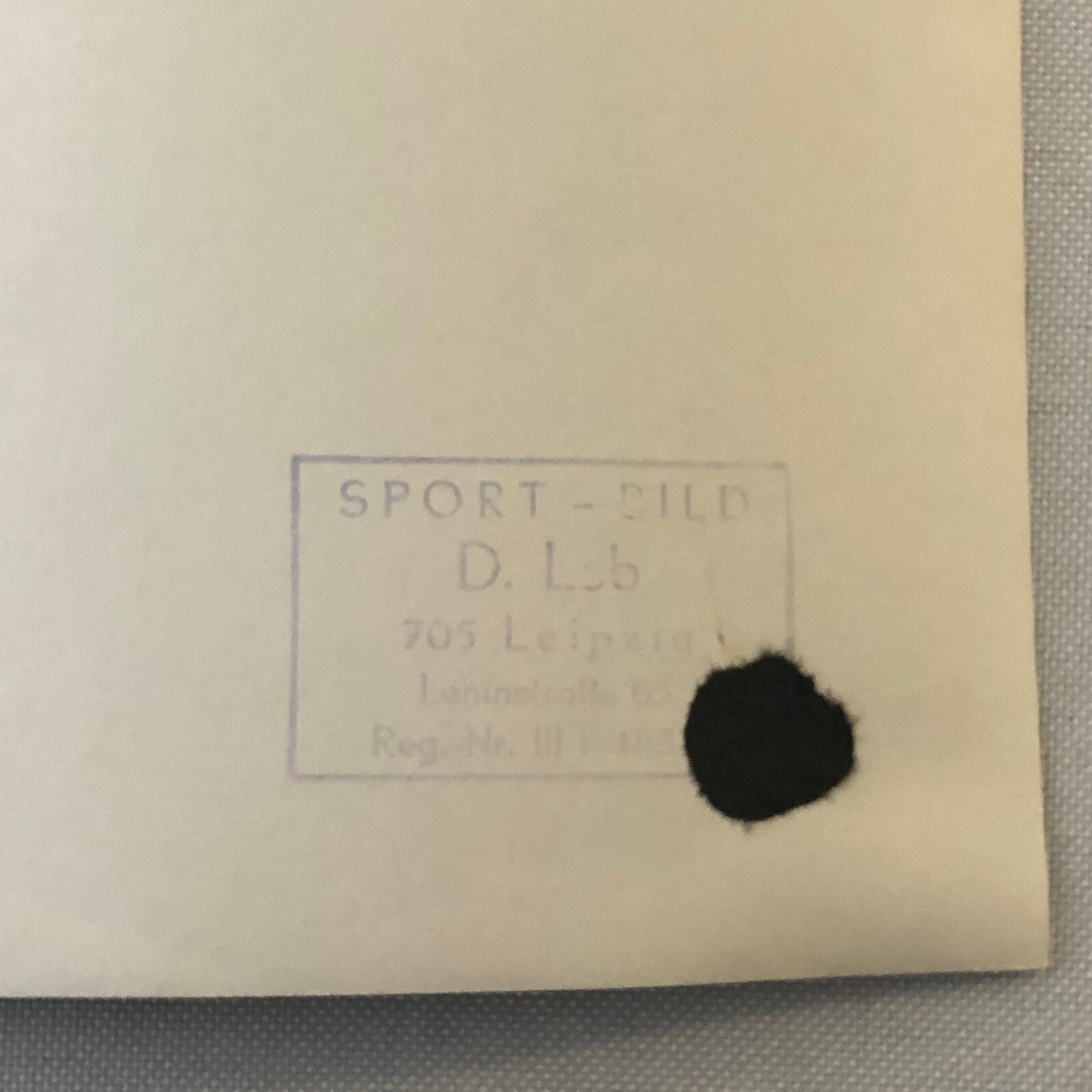 Vintage Motorcycle Racing Photo Photograph Germany