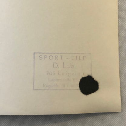 Vintage Motorcycle Racing Photo Photograph Germany