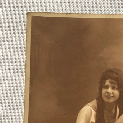 Dancers or Circus Performer Real Photo Postcard Post Card RPPC Vintage