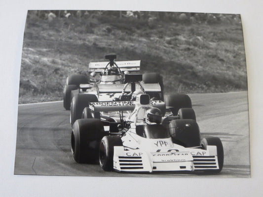 Vintage 1973 Austrian Grand Prix Racing Photograph Photo - Brabham Ford + 