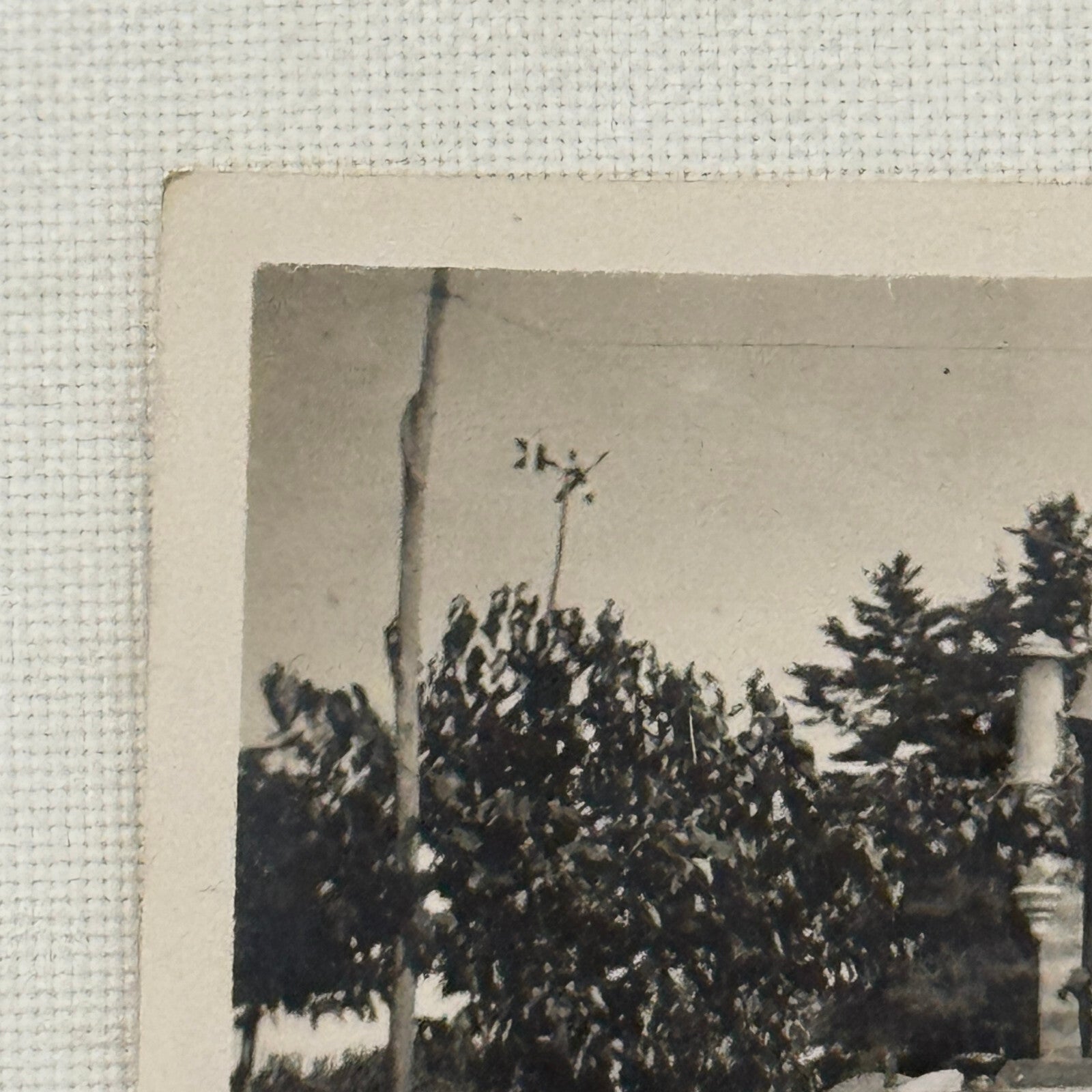 Vintage Photograph Photo Antique Man in Early Truck Automobile Vehicle