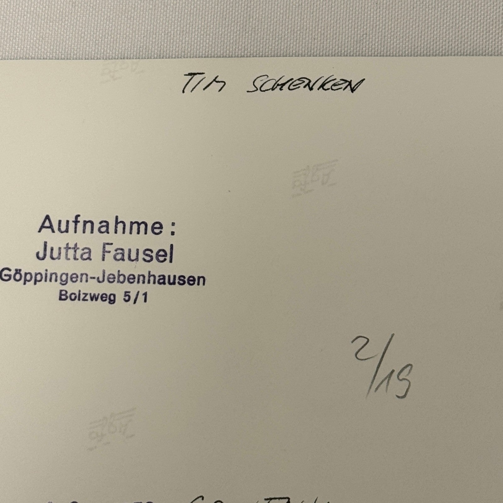 Vintage Racing Photo 1970 Italian Grand Prix Driver Tim Schenken Motorsport