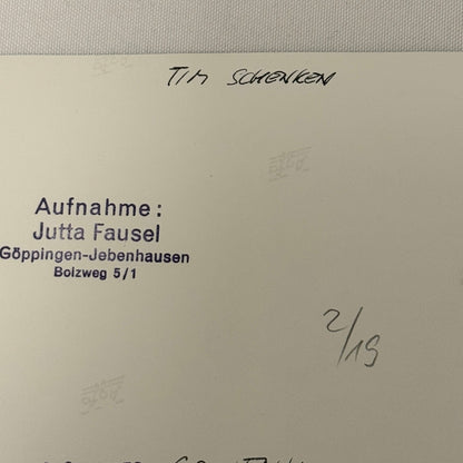 Vintage Racing Photo 1970 Italian Grand Prix Driver Tim Schenken Motorsport