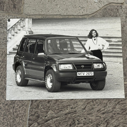 Suzuki Vitara Factory Press Photo Photograph Suzuki Sidekick German 1991