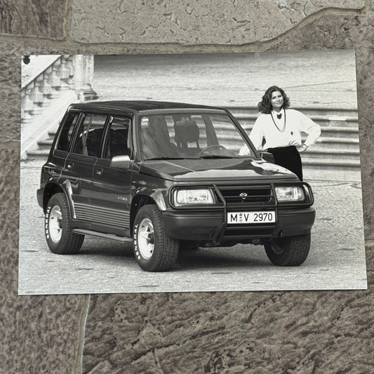 Suzuki Vitara Factory Press Photo Photograph Suzuki Sidekick German 1991
