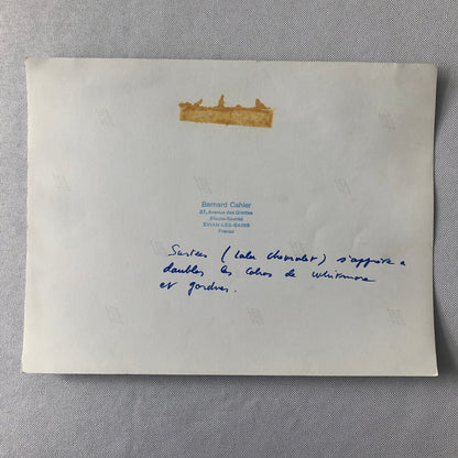 Vintage Bernard Cahier Racing Photo Photograph John Surtees Lola Chevrolet + 