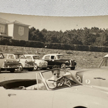 Vintage Alfa Romeo Giulietta Spider Convertible Photo Photograph Print