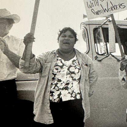 United Farmworkers Union Strike Labour Labor Canada Press Photo Photograph