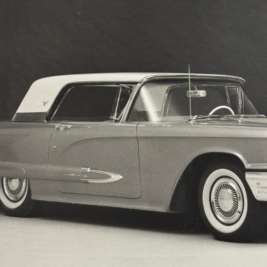 Vintage 1959 Ford Thunderbird Car Automobile Photo Photograph Modern Print