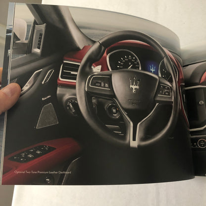 2014 2015 Maserati Ghibli Sales Brochure Catalog Ghibli S Q4