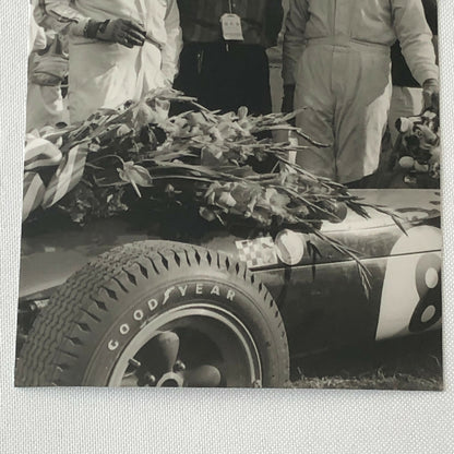 Vintage Racing Photo Photograph Jack Brabham Denny Hulme 1966 Reims Grand Prix 