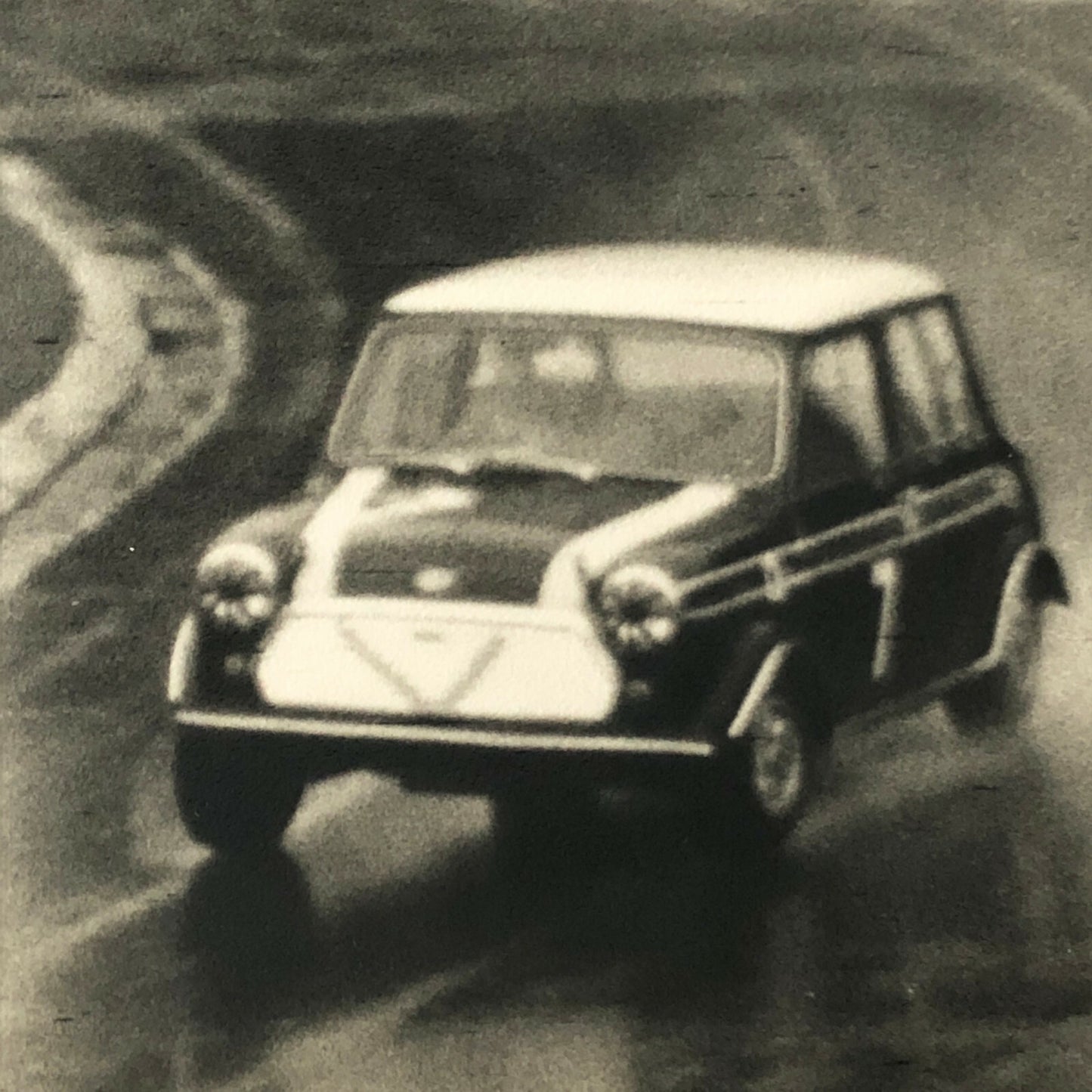 Vintage MINI Racing Car Photo Photograph Print 1968 Crystal Palace 