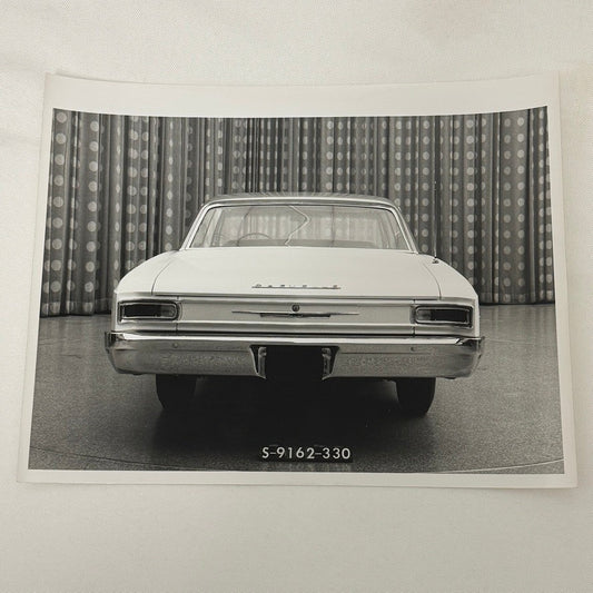 Vintage 1966 Chevrolet Malibu Car Automobile Photo Photograph Print