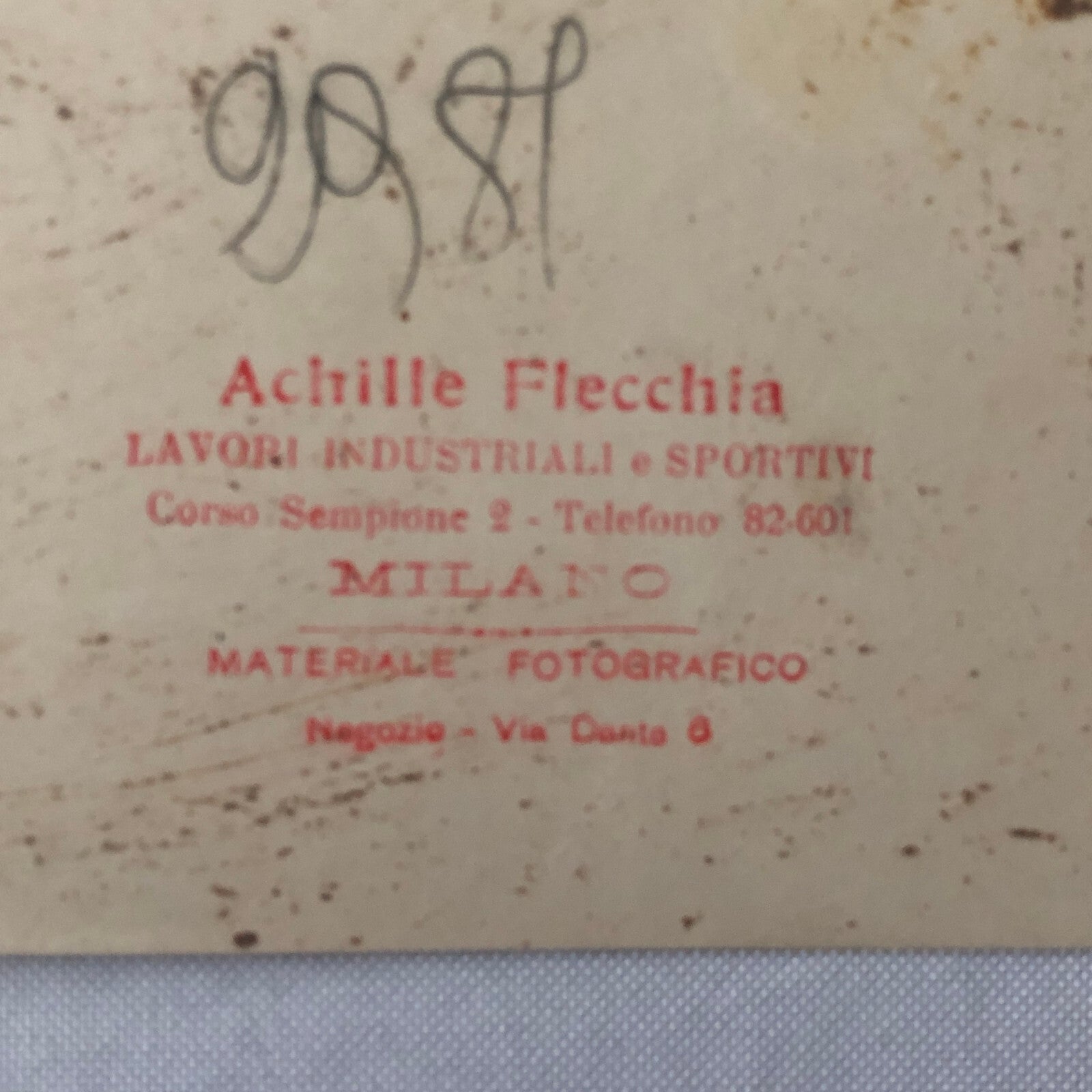 Tazio Nuvolari 1924 Vintage Motorcycle Racing Photo Photograph Monza Bike Race