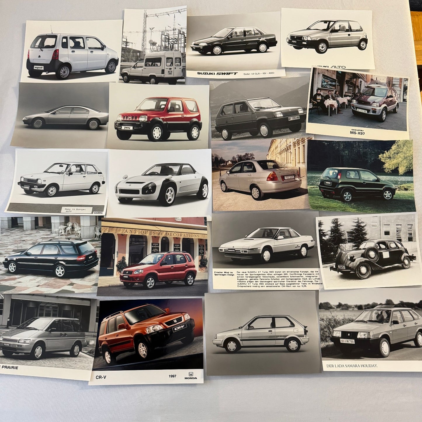HUGE International Car Factory Press Photo Lot JDM European Honda Toyota 240+