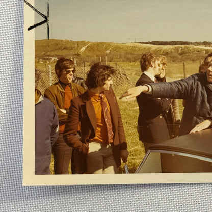 Vintage Photo Photograph 1972 Zandvoort Racing People Porsche ?
