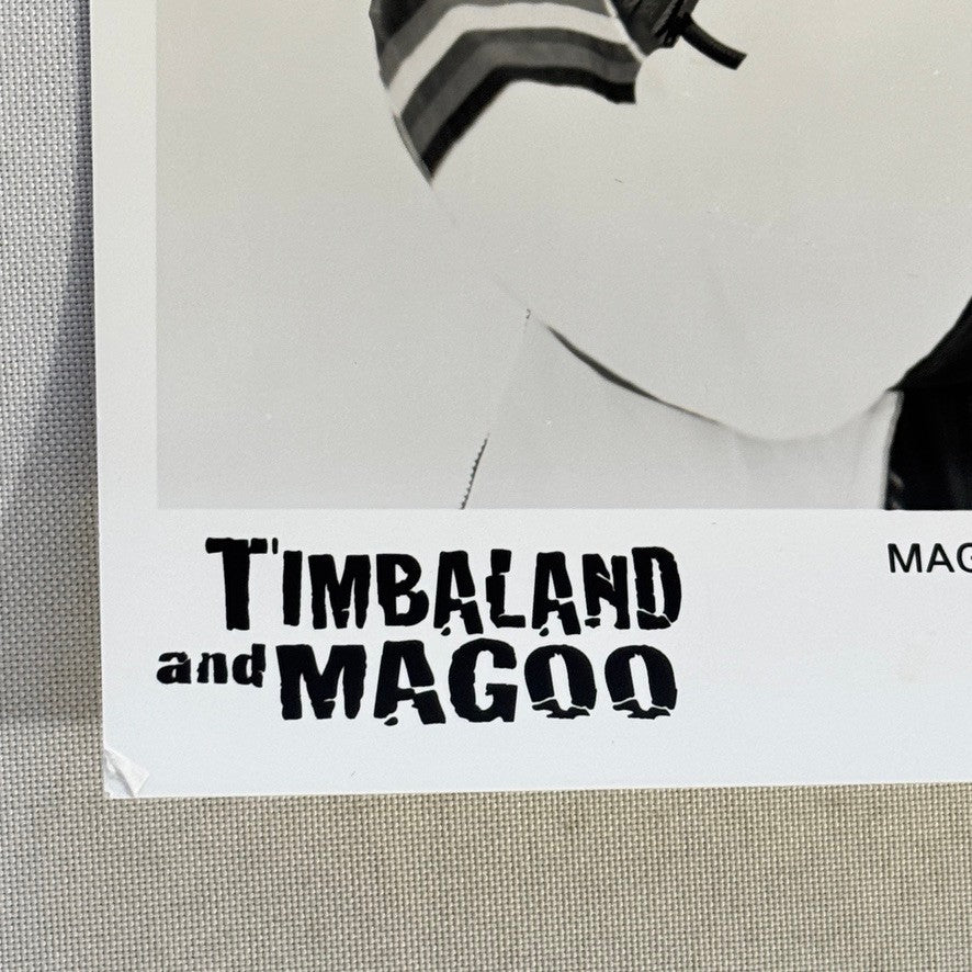 Timbaland and Magoo Publicity Press Photo Photograph Rap Rapper Hip Hop
