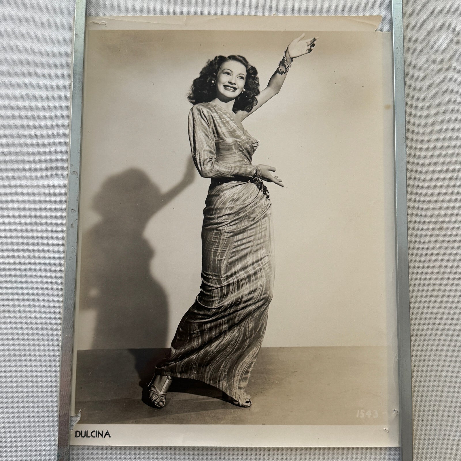 Dulcina de Moraes Actress Vintage Photo Photograph Print Brazil Brazilian Brasil