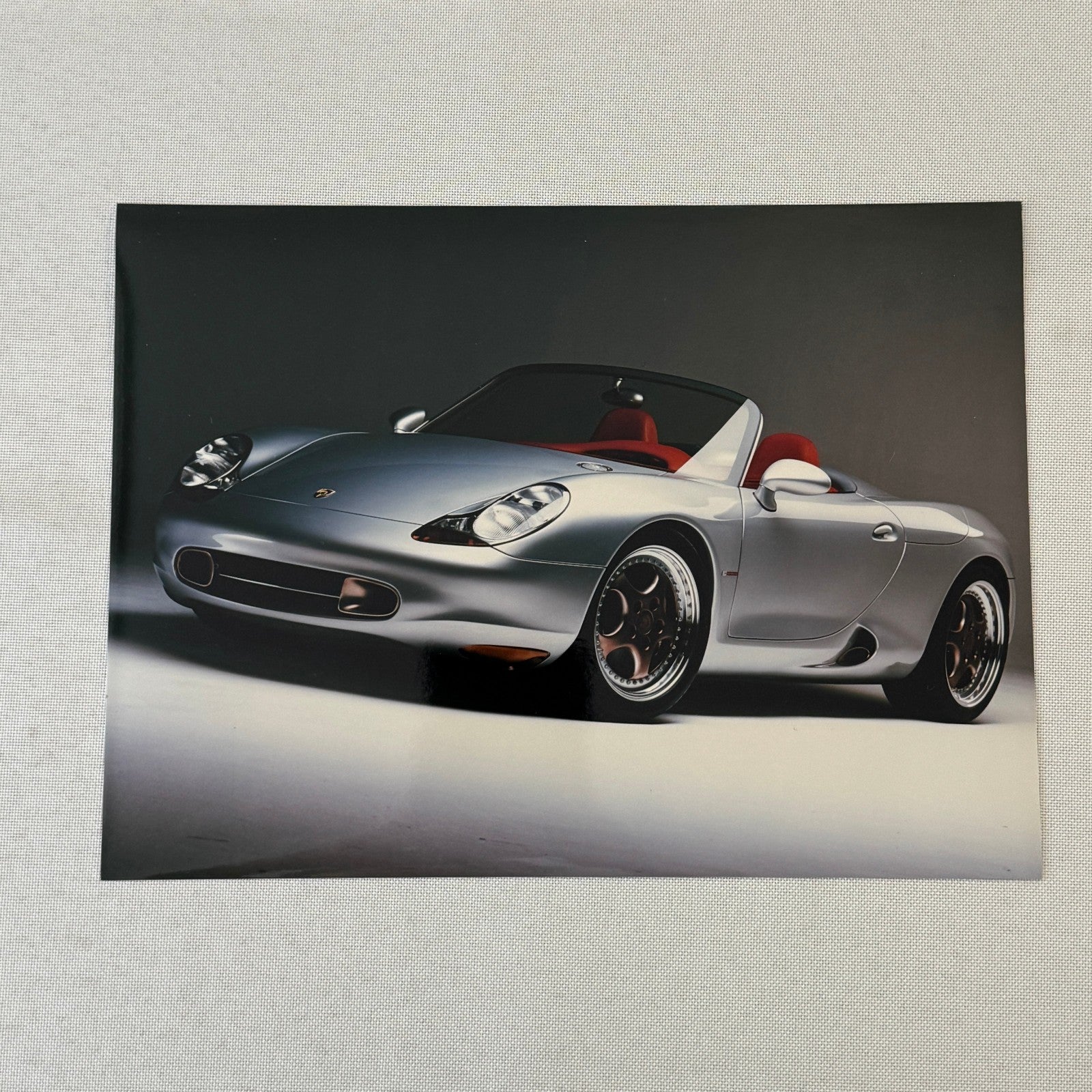Porsche Boxster Concept Car Factory Press Photo Photograph