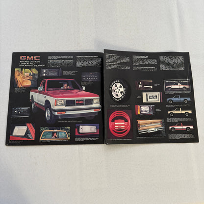 1984 GMC S-15 Pickup S15 Pickup Truck Sales Brochure Catalog Advertising