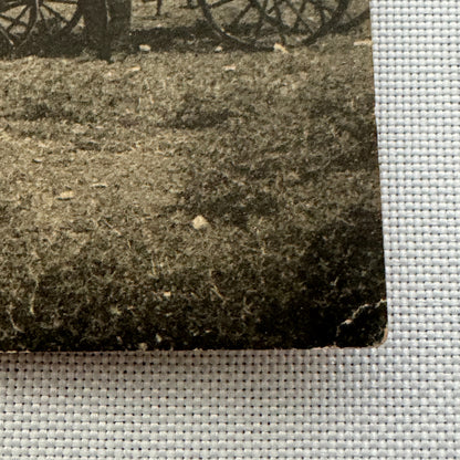 Vintage Car Automobile Postcard Post Card Italy Italian Horse Drawn Wagon