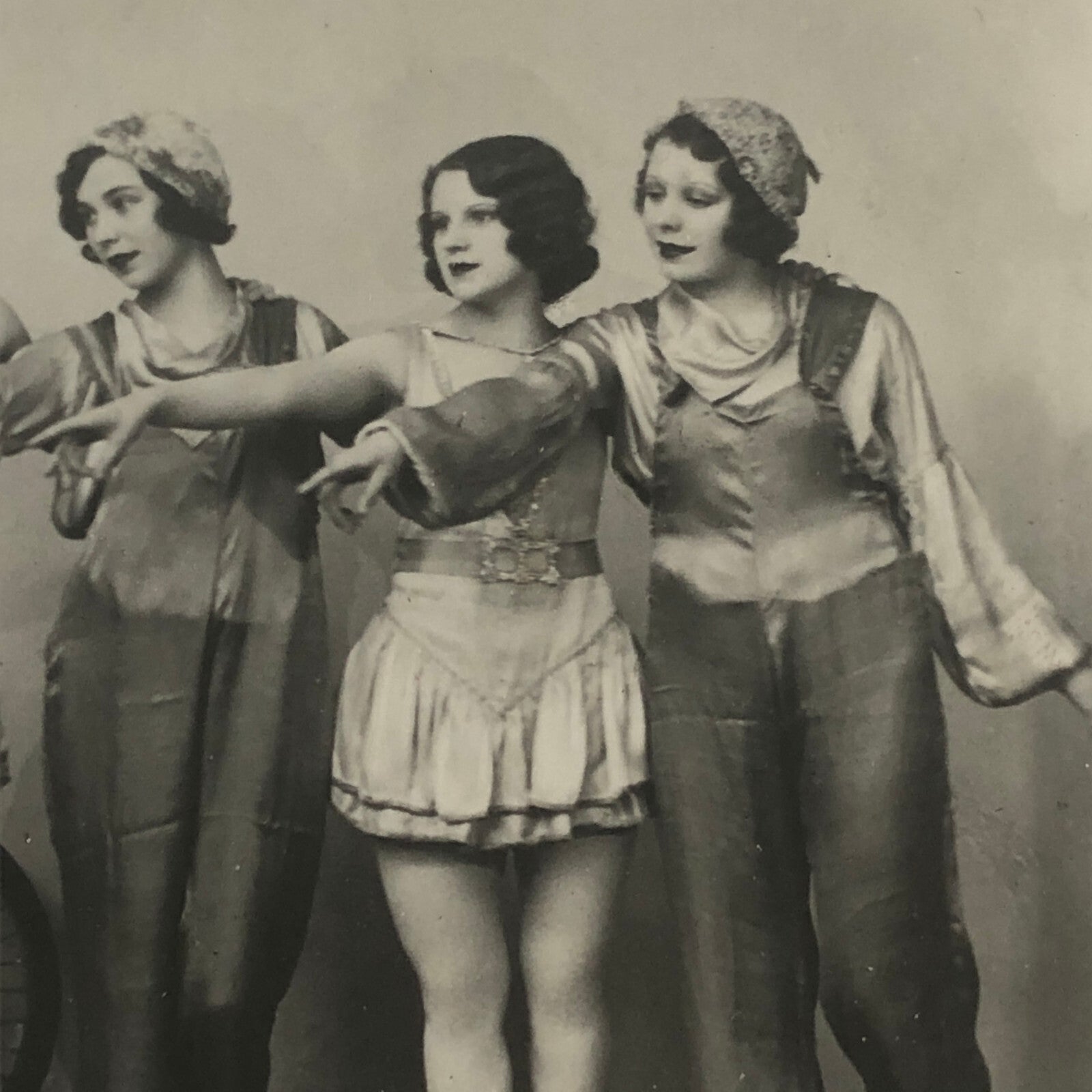 Circus Performer Photo Postcard Real Photo Postcard RPPC Bicycles Hoop